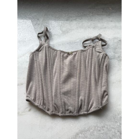 Out From Under Stevie Pointelle Corset - Picture 3 of 5